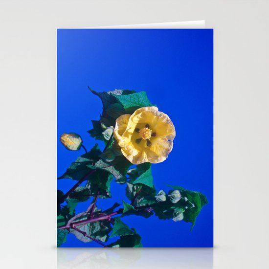 BLUE, YELLOW AND GREEN Stationery Cards