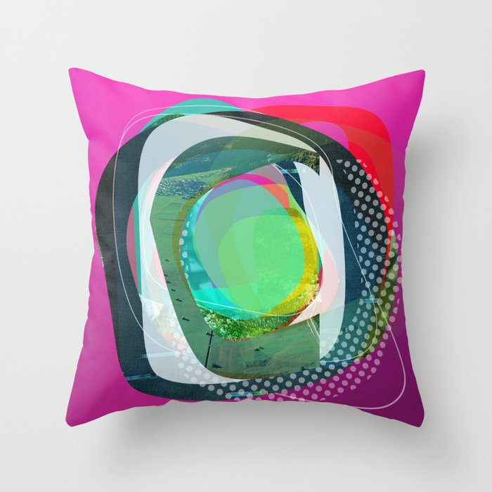 the abstract dream 4 Throw Pillow