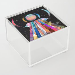 Celestial Bodies Cover Art  Acrylic Box