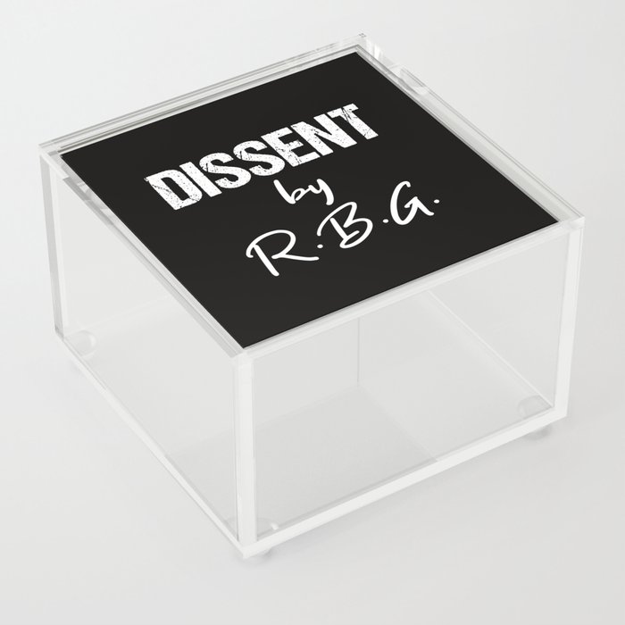 Dissent by RBG Acrylic Box