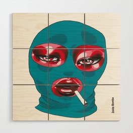 Gang Girl Wood Wall Art
