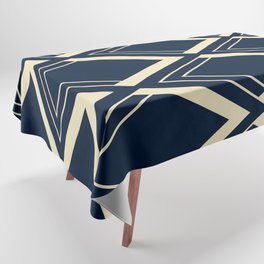 Art deco seamless pattern. Abstract geometric print Tablecloth