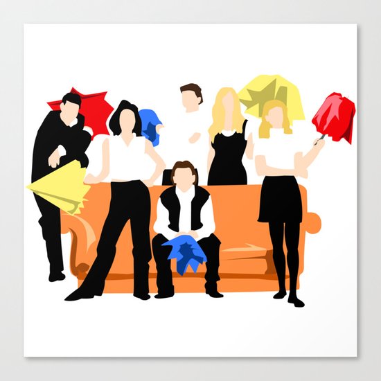 Friends Canvas Print