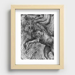 Horse Guardian Recessed Framed Print