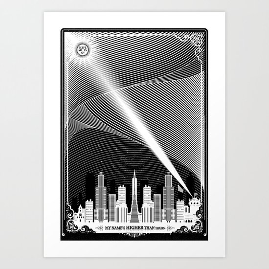 Superheroes SF Art Print