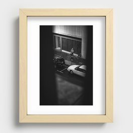 Chatting About Recessed Framed Print