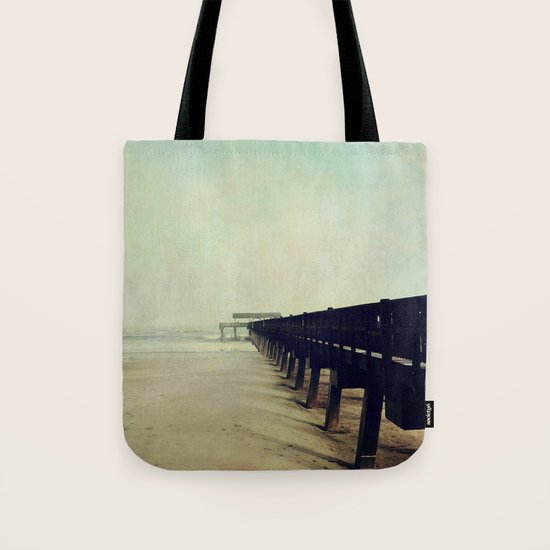 Seashore Pier Tote Bag