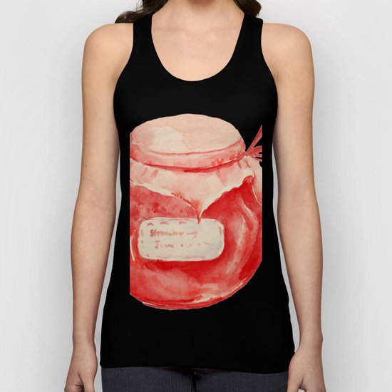 Strawberry Jam Unisex Tank Top