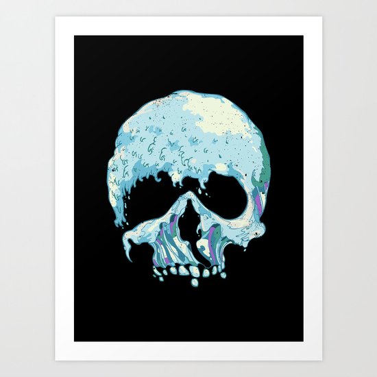 Silent Wave Art Print