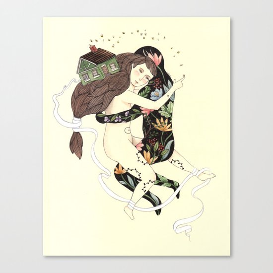 I'm Trying Canvas Print