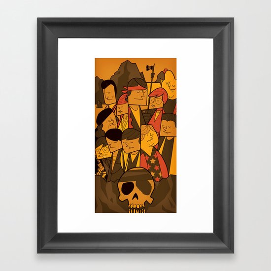 The Goonies Framed Art Print