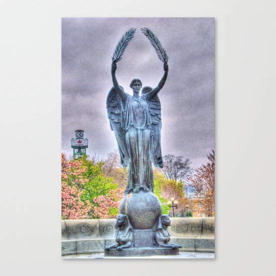 Shrine Peace Memorial Canvas Print