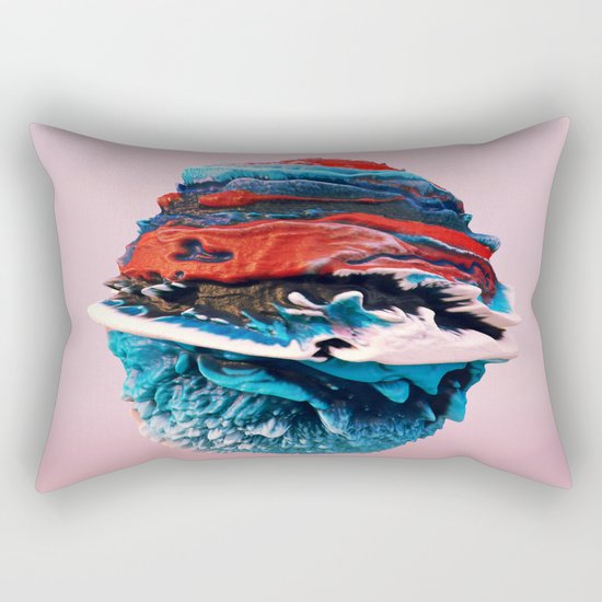ACRYLIC BALL ABSTRACT // 3D ABSTRACT Rectangular Pillow