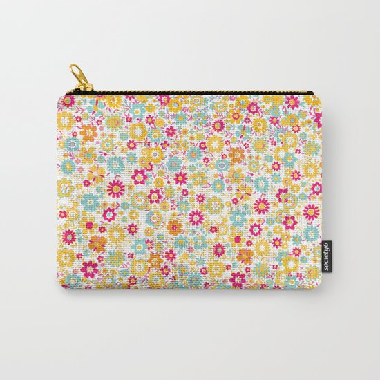 FLOWERS Carry-All Pouch