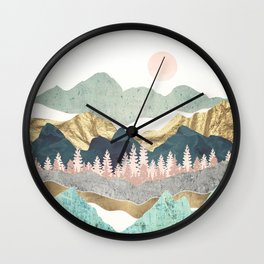 Summer Vista Wall Clock