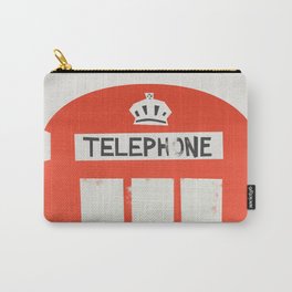 Red London Telephone Box Carry-All Pouch
