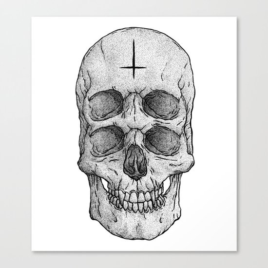 Skull II Canvas Print