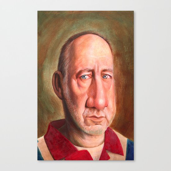 Naked Eye- Pete Townsend Canvas Print