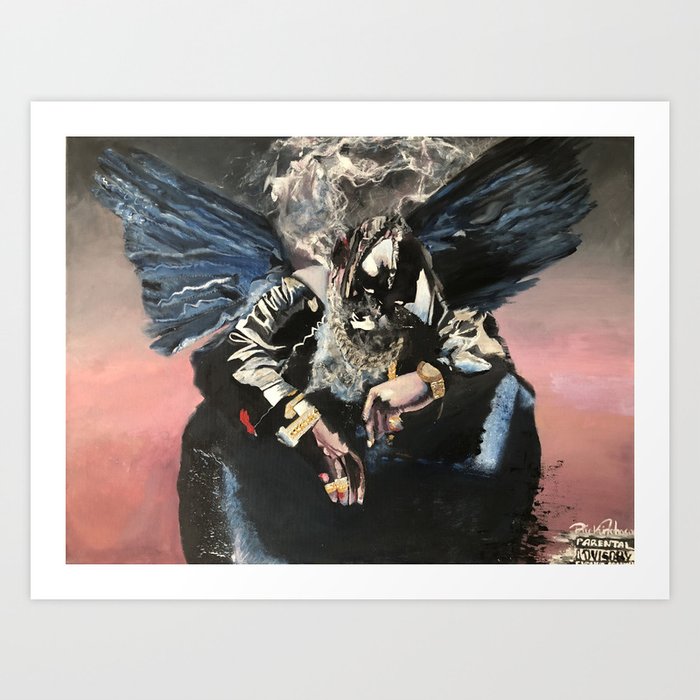 Birds In The Trap Sing Mcknight Art Print By Rickilenea