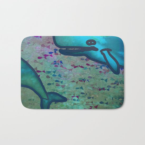 Dear Whale Bath Mat