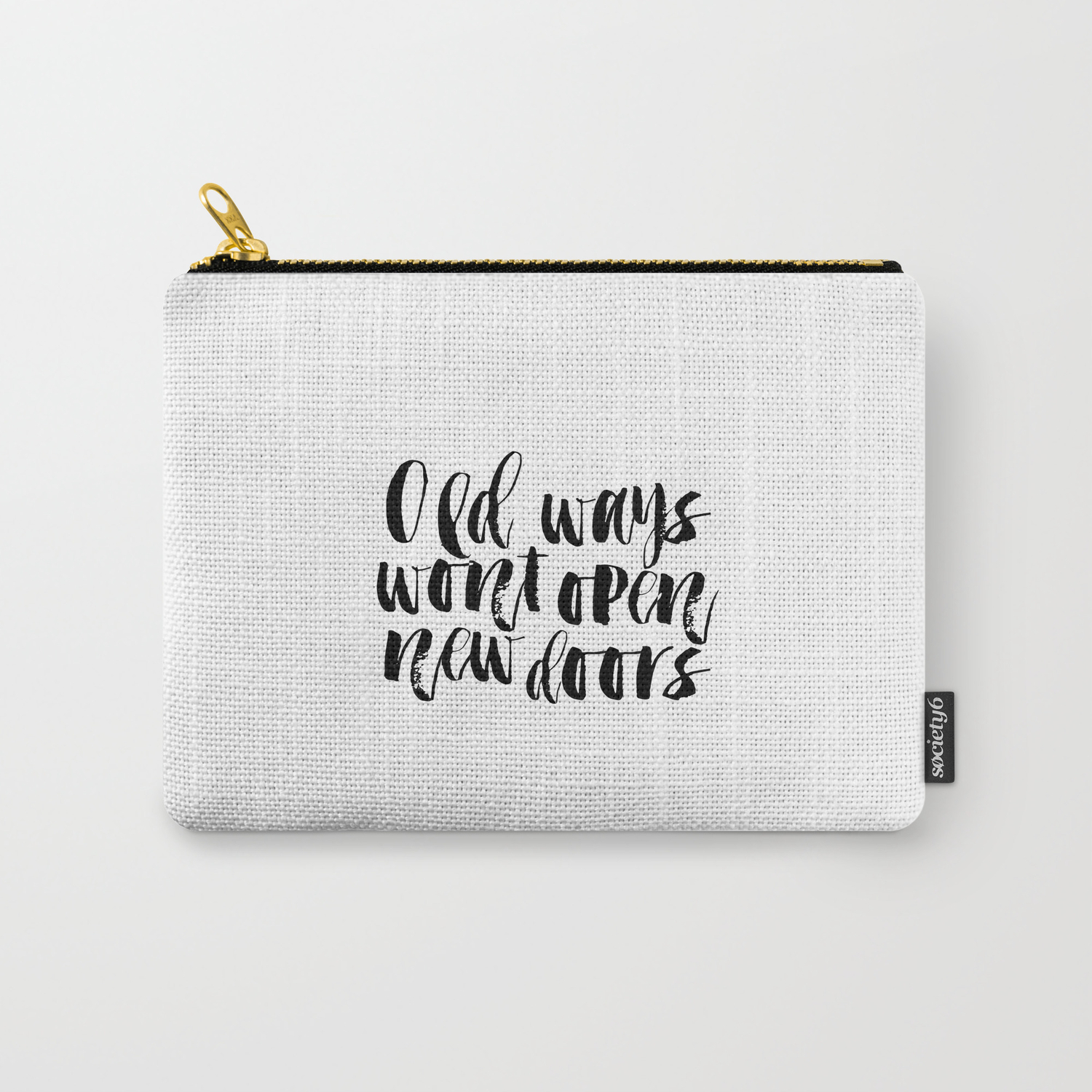 Motivational Quotes Positive Inspiration Positive Poster Dorm Room Inspirational Quotes Printable Carry All Pouch By Milos955 Society6