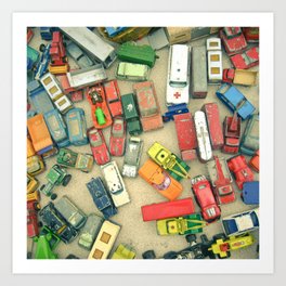 Traffic Jam Art Print