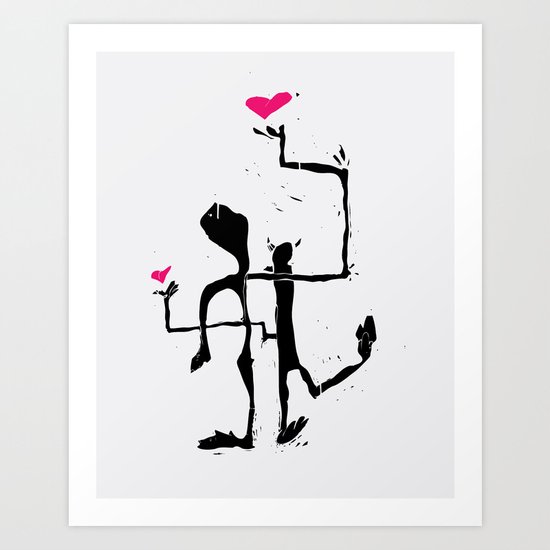 love lam Art Print