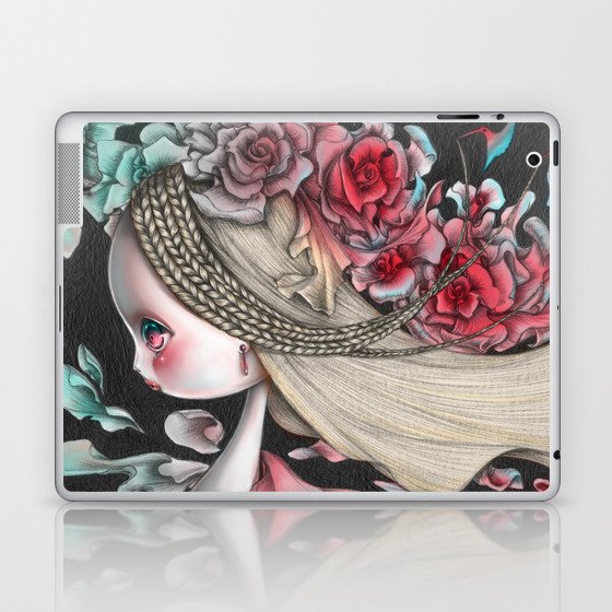 Flower Wind Laptop & iPad Skin