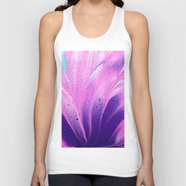 Eloquent Elements Tank Top | Painting, Acrylic, Fluid, Metallic, Pour, Paint, Pink, Abstract, Purple 