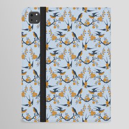 Swallows in the Spring iPad Folio Case