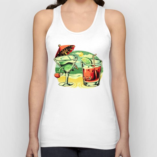 A Day at the Beach Unisex Tank Top