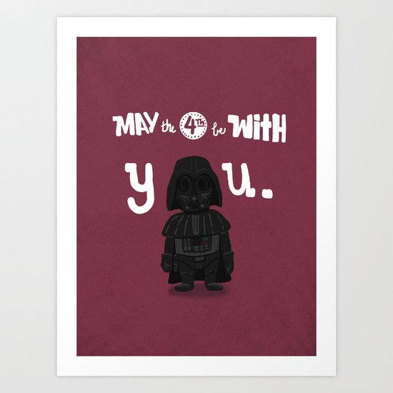 dARTh vader Art Print