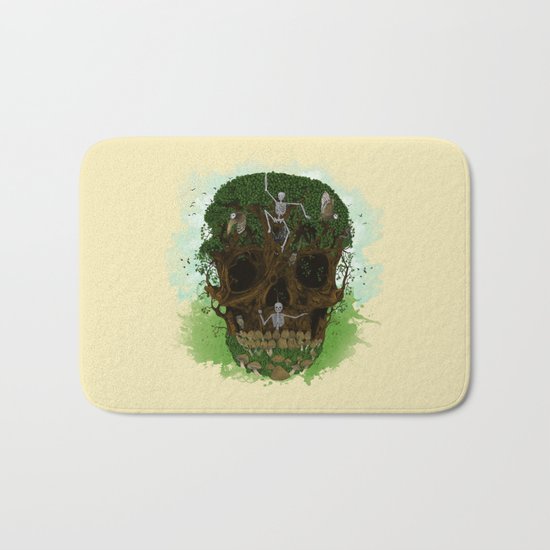 Skull Bath Mat