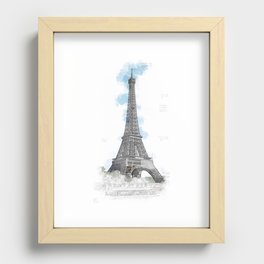 CITY - PARIS Recessed Framed Print