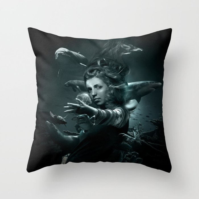 Force of Nature Throw Pillow