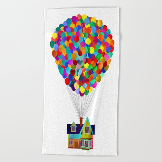 Disney's UP House Beach Towel