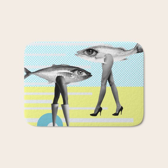 at beach Bath Mat