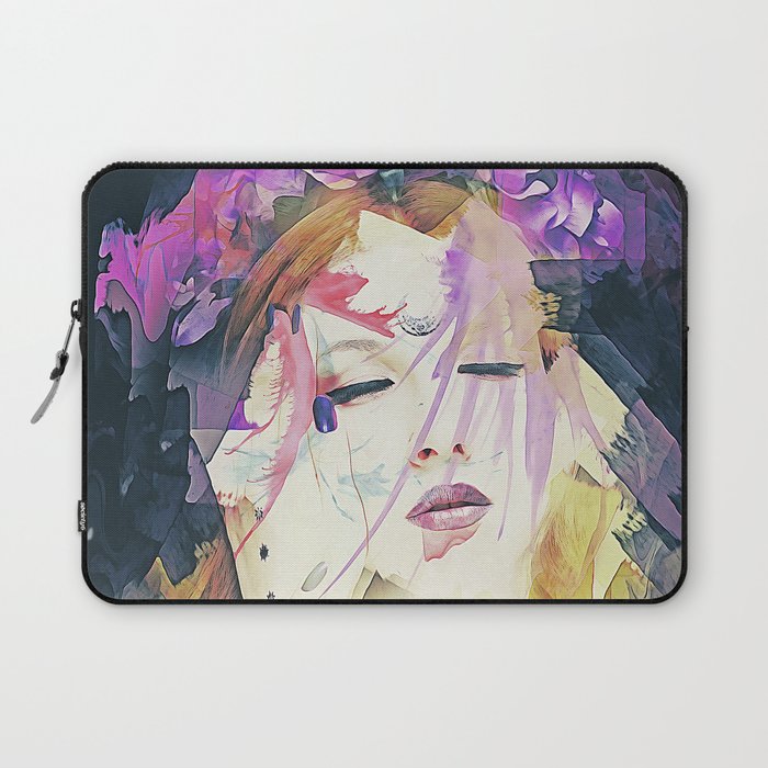 Path - Abstract Portrait Laptop Sleeve