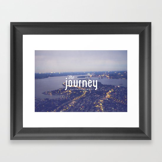 The Journey Framed Art Print