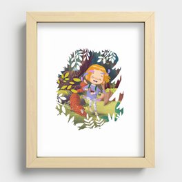 Magic of the forest Recessed Framed Print