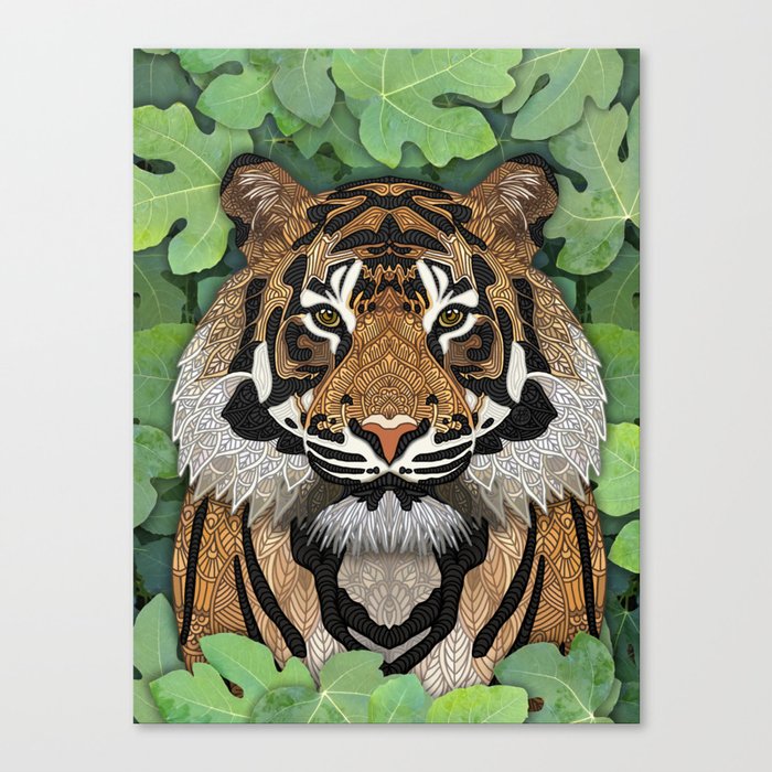 Jungle Tiger Canvas Print