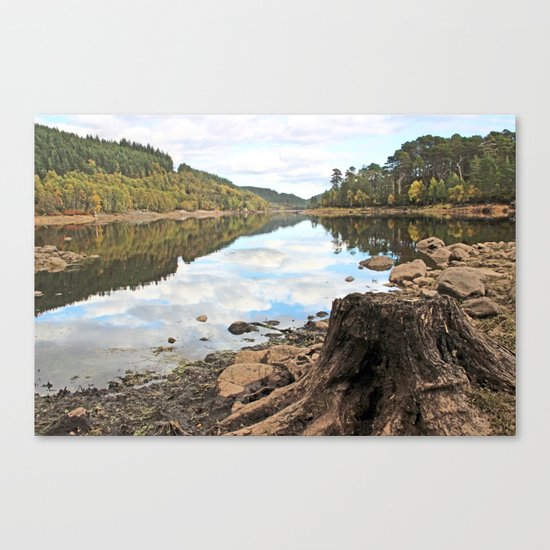 The world revolves Canvas Print