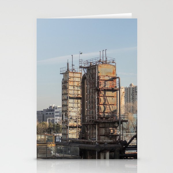 798 Art District. Industrial Ruins Stationery Cards
