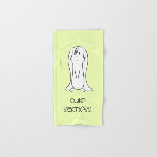 Cute Sadness Hand & Bath Towel