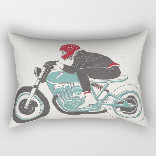 still alive Rectangular Pillow