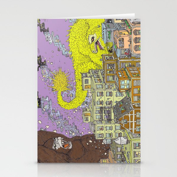 King Kong Color Stationery Cards
