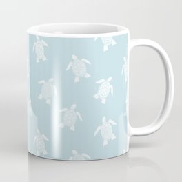 Sea Turtle pattern. Marine animal Digital Illustration Background Mug