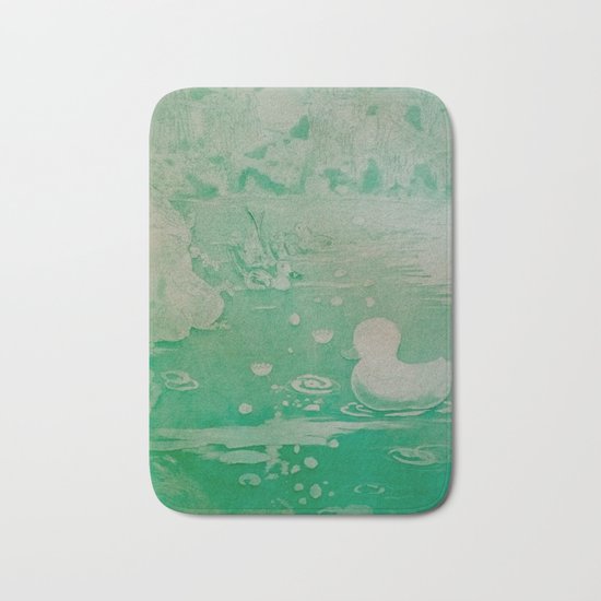 MoonSea Fantasy lightgreen Bath Mat