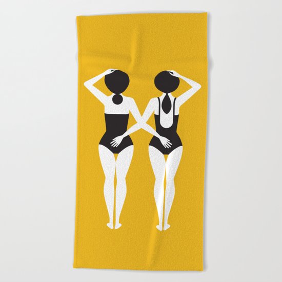 The Swimmers Beach Towel