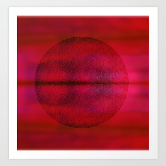 Red Art Print